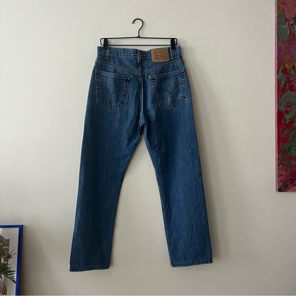 Vintage Levi's Straight Leg Jeans 32 x 30 - Picture 5 of 10
